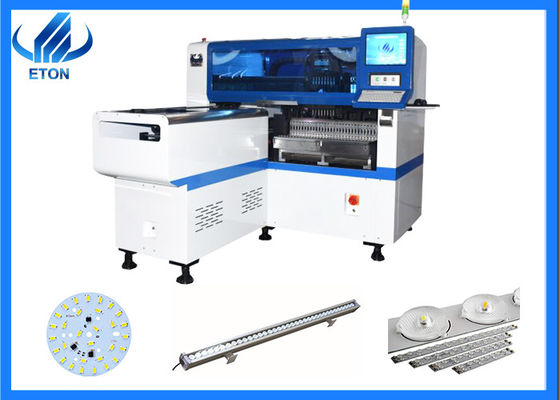 4kw 12 selección de los alimentadores 45000CPH LED LEN Floodlights SMT de las cabezas 28 y máquina del lugar