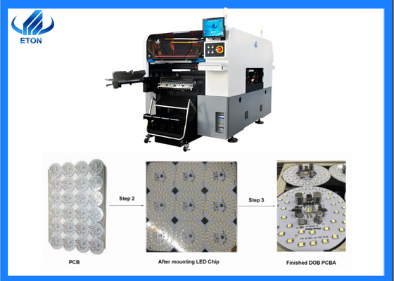 selección del microprocesador de la máquina ligera del mounter y máquina automáticas llevadas del lugar con el motor linear magnético 80000CPH