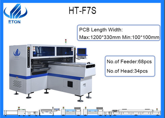 máquina de la selección y del lugar en cadena de producción de SMT en la luz llevada industrial para el montaje llevado del tubo