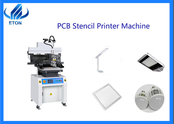 Impresora semiautomática 200KG de la plantilla que imprime el tamaño 650*320m m de la plataforma de la máquina de SMT