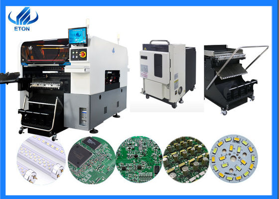 Selección de la máquina de la colocación de ETON SMT y máquina de alta velocidad del lugar para 0201 componentes