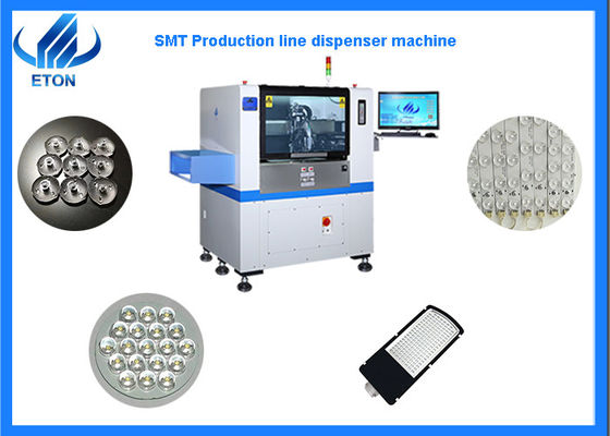 Dispensador del pegamento de la eficacia alta 90000CPH SMT para la cadena de producción de la lente del LED