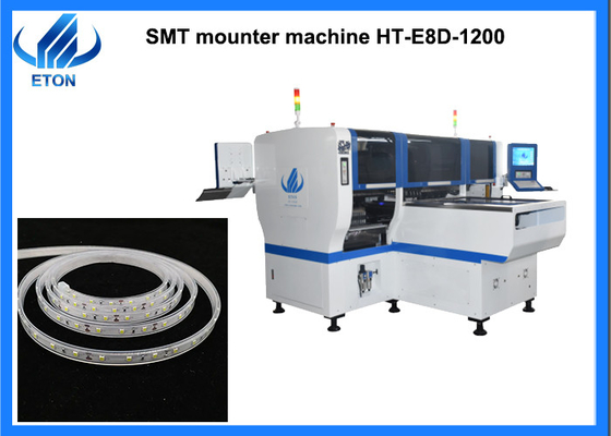 Velocidad media 90000 CPH SMT Mounter 24 Jefes LED Máquina de ensamblaje de PCB