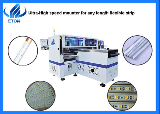 Alimentador eléctrico inteligente ultrarrápido de la máquina de SMT Mounter de la luz de tira 500000CPH