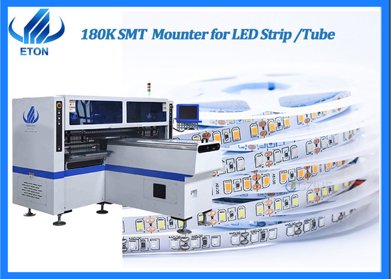 cadena de producción de la luz de la máquina 180000CPH LED del lugar de la selección de SMT de la luz de tira del 1m