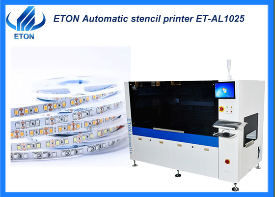 ajuste automático del carril de guía del CNC de la impresora de la plantilla de SMT de la tira flexible del 100M LED