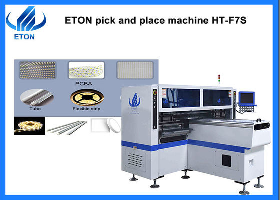 Tubo de SMT LED que hace la máquina con el motor linear magnético + motor servo