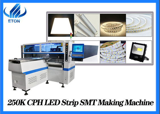 Máquina de montaje SMT LED de alta inteligencia con sistema de eliminación de polvo