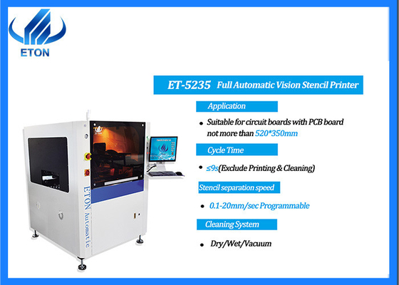 La fabricación de LED máquina de soldadura de PCB automática SMT Estencil Printer