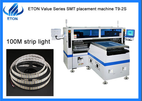 200m LED Strip SMT Pick And Place Machine Línea de solución automática completa para componentes de condensadores