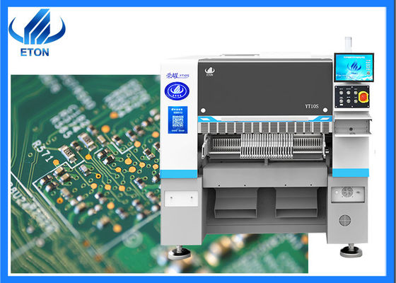 Máquina de montaje SMT con 52 alimentadores 48000CPH XYZ con motor lineal magnético