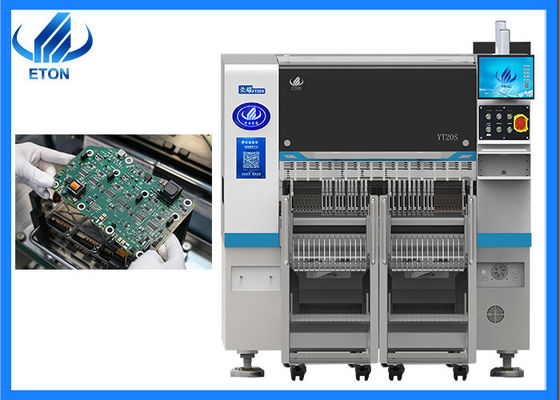 Conductor Baord Montaje SMT Máquina de recogida y colocación 20 cabezas Software de actualización gratuita
