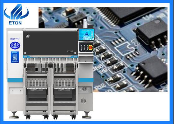Máquina de fabricación de productos electrónicos SMT pick and place machine 20 cabezas con 98000CPH