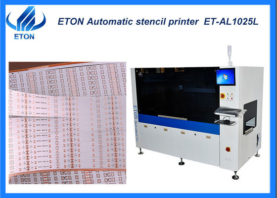 Impresora de plantillas automática para luces de banda flexible LED FPCB transporte sobre la altura de la placa 20 mm