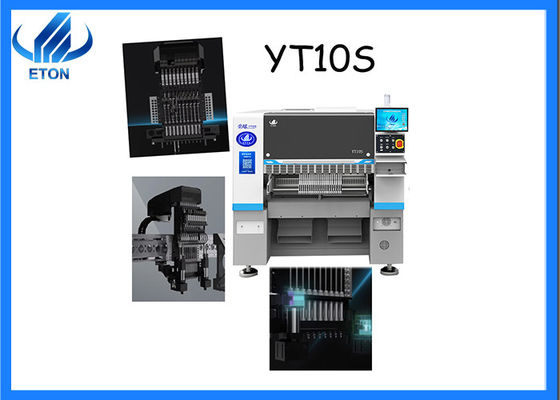 Participación en exposiciones YT10S Máquina de recogida y colocación impulsa la producción de iluminación LED y productos electrónicos