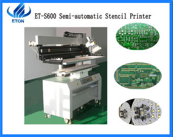 Alta impresora semi auto de la pantalla de la precisión, tamaño del PWB de la impresora los 0.25*0.55m de la plantilla del PWB