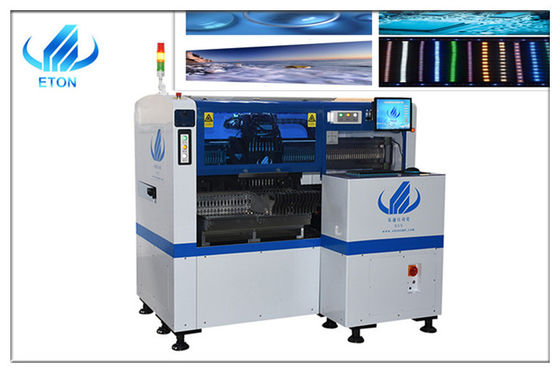 Velocidad de la máquina del montaje de Smt de la selección y del lugar de 8 cabezas para el motor linear magnético