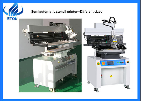 Máquina semi automática de Solder Paste Printing de la impresora de la plantilla del PWB