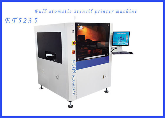 Al Intelligent Stencil Printer Machine Vision automático lleno ET5235