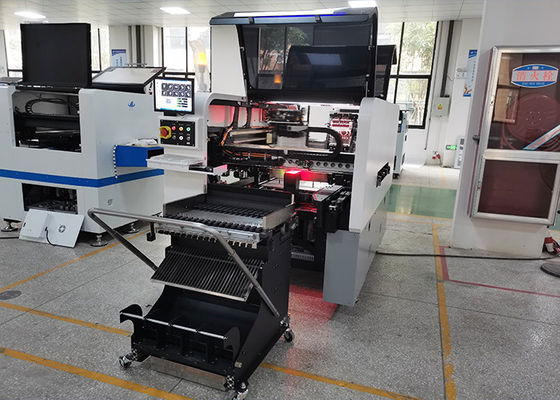 Ranura del carro del muelle de la máquina 80000CPH 64 PCS del montaje del PWB SMT de BGA CSP PLCC