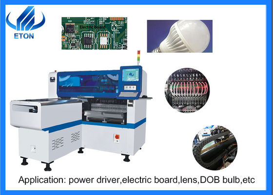 Máquina de la cosecha y del lugar de la luz del LED con 45000cph y jefes de 28pcs y alimentador de 12pcs