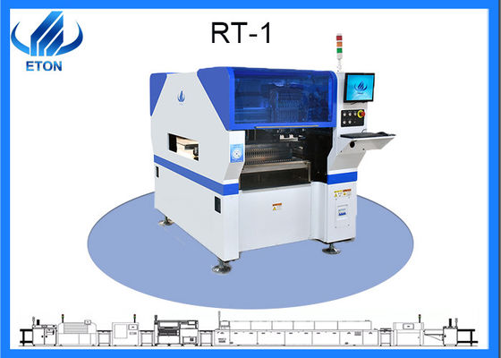 máquina multifuncional de la selección y del lugar que monta componentes en los microprocesadores llevados, condensadores, IC