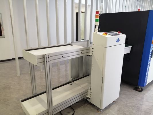 Sola pantalla táctil del color verdadero del control de exhibición de la máquina del cargador del carril de SMT