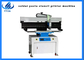 Máquina de la impresora de la plantilla de la goma de la soldadura en cadena de producción de SMT con el paso importante en el montaje de SMD