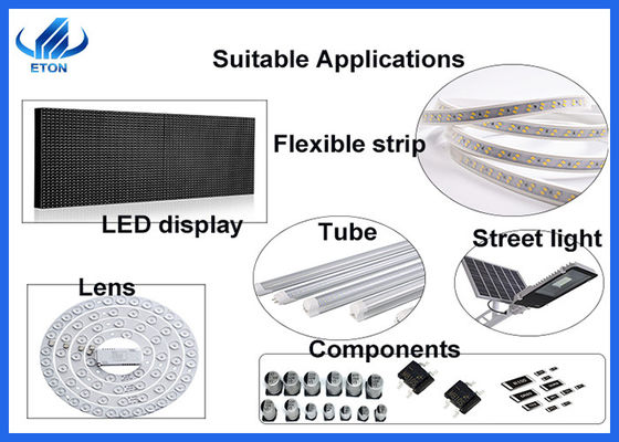 Máquina del montaje del sistema dual SMT que pone por separado la precisión de 0.04m m