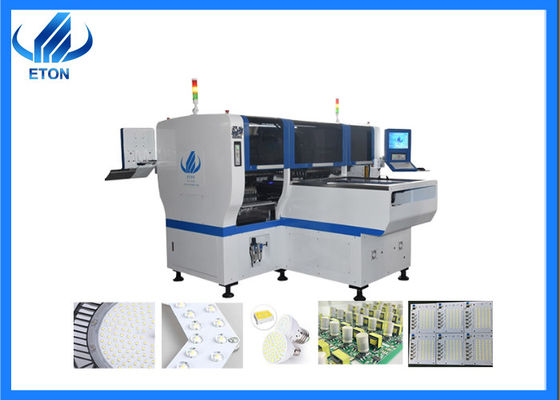 Gota ajustable de la lámpara de la máquina 90000CPH SMT de la selección neumática y del lugar