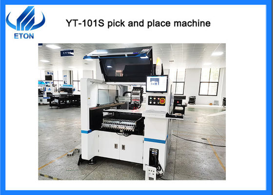 Precisión del microprocesador de la iluminación 0201 del LED la alta fácil actúa la selección de SMT y la máquina del lugar