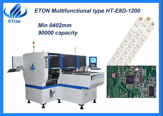 Máquina del lugar de la selección de Making Machine 90000 CPH SMT del conductor del poder de Max Height 15m m