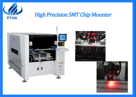 Mounter 40000CPH del microprocesador de SMT de la alta precisión con 2 sistemas de la selección de la cámara y de la máquina del lugar