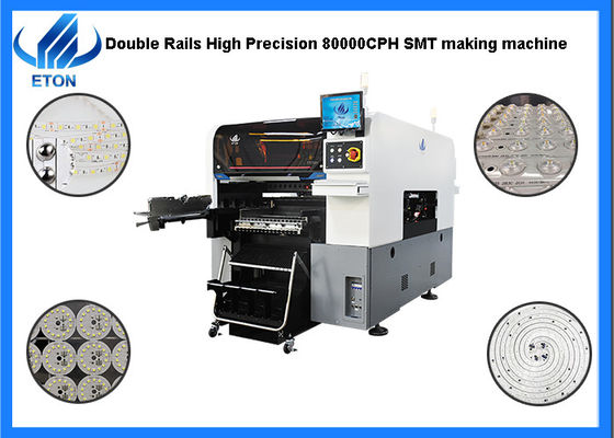 Selección del bulbo de la alta precisión LED y máquina 80000CPH del lugar para 0201 componentes