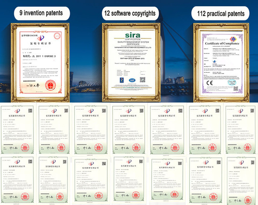 Máquina de montaje SMT KT10S con 10 cabezas y 52 alimentadores