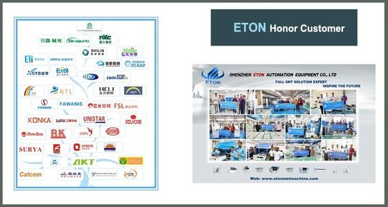 Máquina de montaje SMT con 52 alimentadores 48000CPH XYZ con motor lineal magnético