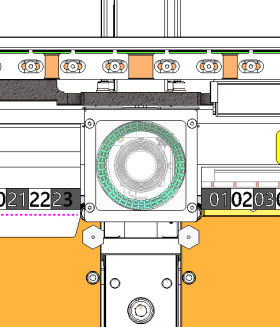 0201 Skd Máquina de montaje de placas de PCB de alta precisión SMT multi cabeza
