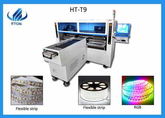 Brazo dual 68nozzles SMT linear magnético Mounter para la tira flexible