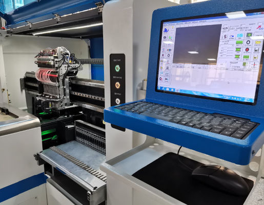 Máquina de la colocación de Windows 7 SMT de la máquina del montaje de SMT de la cabeza 12PCS