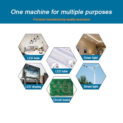 Los fabricantes de la impresora del bulbo de RT-1 SMT LED escogen y la impresora DE ALTA VELOCIDAD automática del nachine del lugar