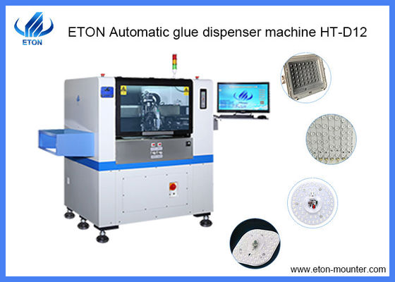 Máquina automática de alta velocidad del dispensador del pegamento de gran tamaño para la lente del LED