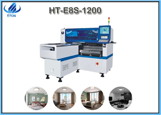 Cadena de producción de SMT del microprocesador del LED máquinas de la selección y del lugar de la alta precisión 45000 CPH SMT