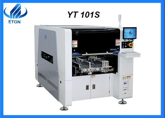 Velocidad de las cabezas 40000cph de la máquina 10 del montaje de SMT de los componentes de la precisión 0201 SMD