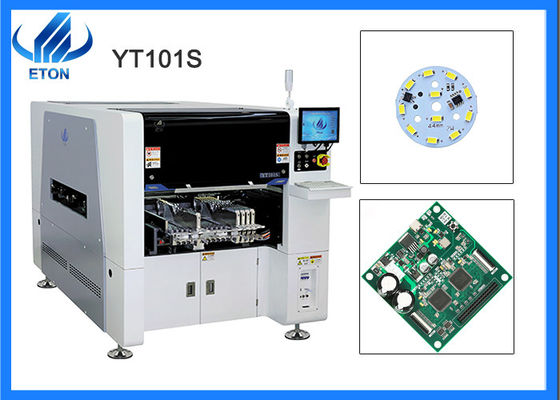 Selección del PWB SMT y máquina 40000CPH 0201 del lugar conductor de 10 alimentadores de las cabezas 16