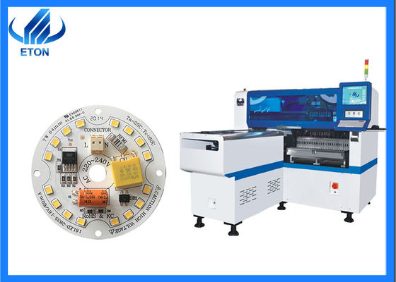 Selección de SMT de la luz del LED y motor doble del alimentador eléctrico de la máquina 45000 CPH del lugar