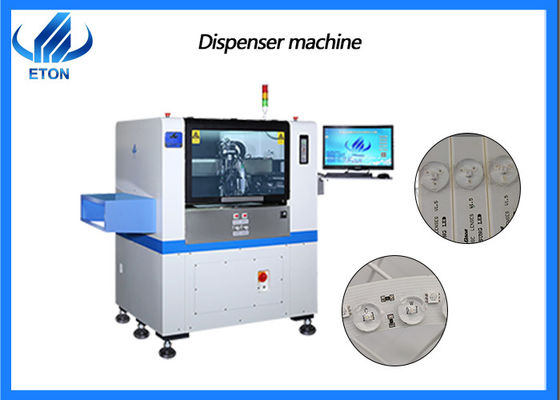 Longitud automática de la máquina dispensadora de pegamento de 1800 mm con sistema de posicionamiento CCD