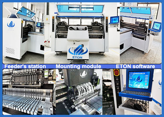 LED que enciende el motor magnético de gama alta 18W CPH de la máquina de SMT Mounter