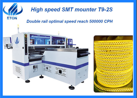 136 ultra de alta velocidad PCS de va a cualquier longitud del mounter flexible de SMT de la tira