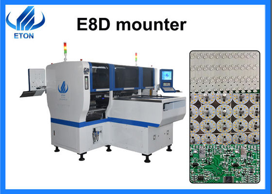 Mounter de Vision con 24 cabezas 1950 milímetros de smt   para el tubo llevado, selección de la lente y máquina de cordón