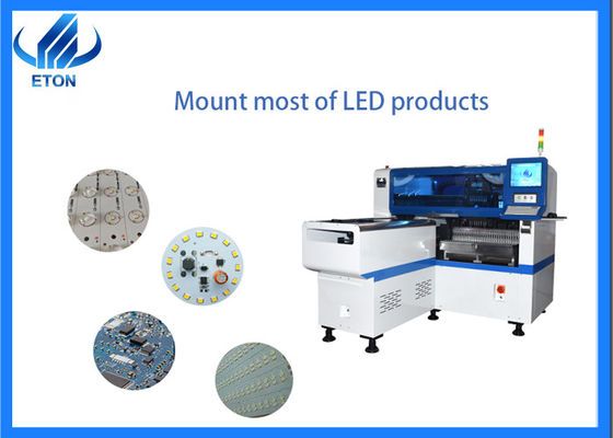 Bombilla multifuncional del LED que hace la selección de la máquina 45K CPH 12Nozzles SMT y la máquina del lugar